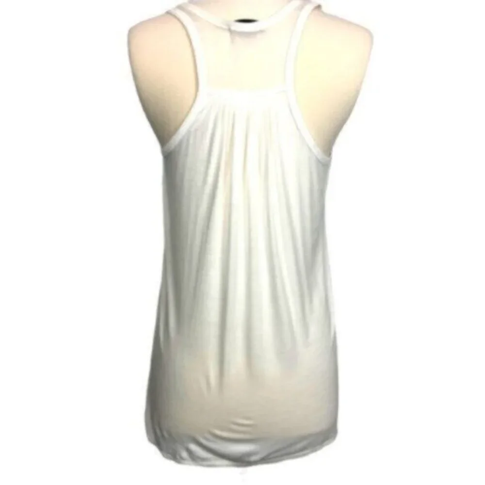 Twenty-One | Women's White Scoop Neck Sleeveless Tank Blouse Size Small